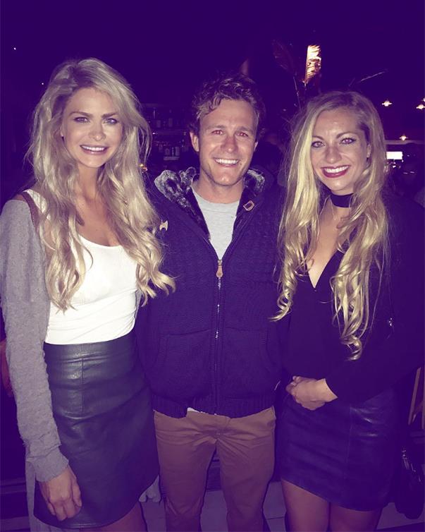 <p>Perth-based Megan Marx, Ryan Palk and Tiffany Scanlon met up in the city. Megan captioned her photo, “We met Heath Ledger last night. Wait, no- it was some guy from The Bachelorette! Haha, last minute message that we were in Perth and wanting to meet extended family from the show...” Tiffany posted the same photo and wrote, “WA Bachie fam! Was so lovely meeting this handsome bachelor last night and sharing stories about life in the mansion and those off camera antics!” <p><a href="https://www.instagram.com/p/BLm5r_OB4Ql/">Instagram.com/megan.leto.marx</a>