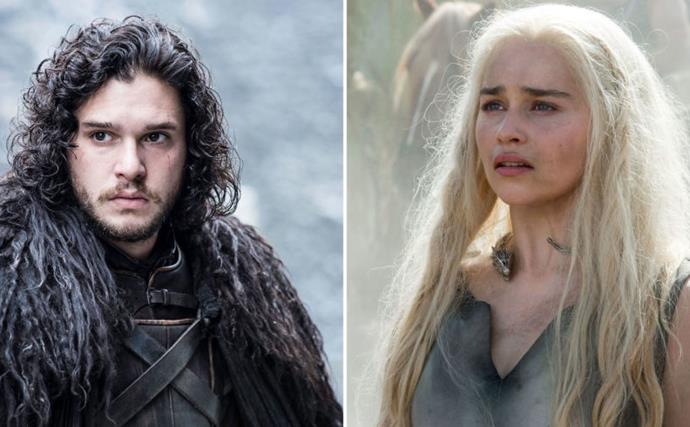 Jon Snow and Daenerys Targaryen.