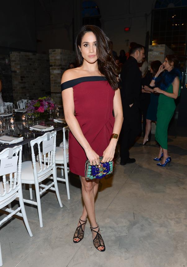 At a private dinner for Roland Mouret in Toronto, April 2016.