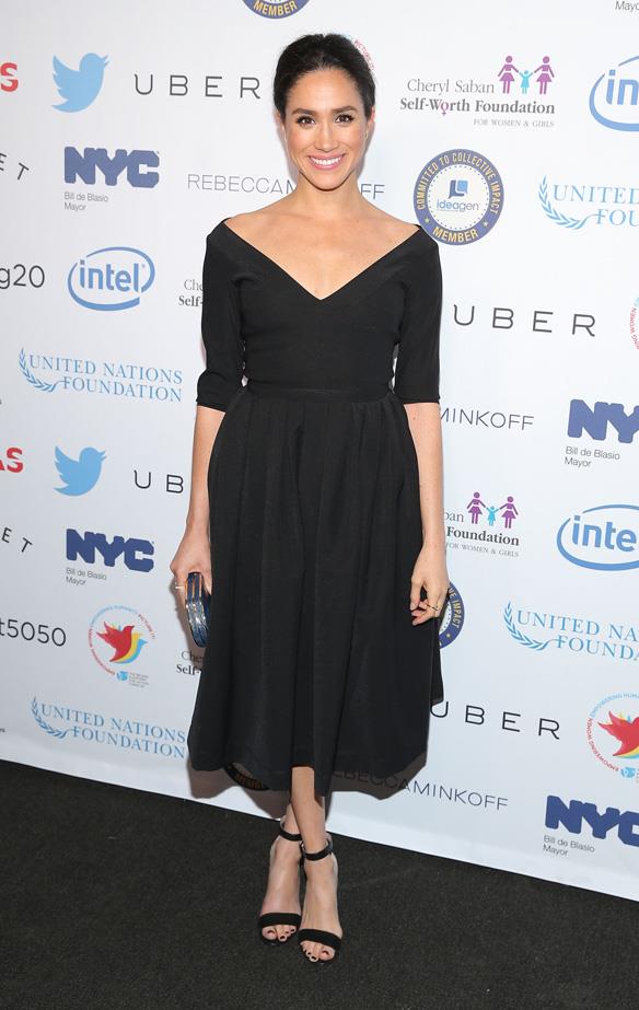 At a 'Step It Up For Gender Equality' event in New York, March 2015.