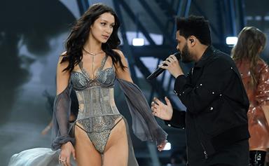 The Best Reactions To Bella Hadid And The Weeknd's Victoria's Secret Moment