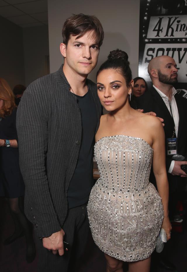 **Who?** Ashton Kutcher and Mila Kunis. <br>
**How long?** Four months. <br>
**Did it last?** Although these two have known each since they filmed That '70s Show, they got engaged just four months after Ashton's divorce from Demi Moore was finalised. The two now have two children, Wyatt and Dimitri.
