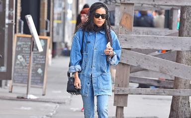 Zoë Kravitz Is The Queen Of Cool-Girl Off-Duty Style