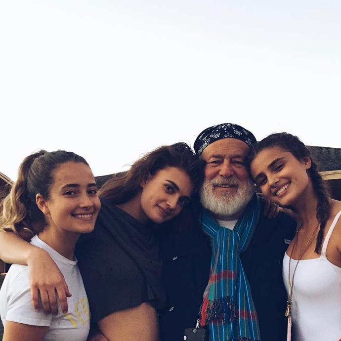 <p>Logan, Mackinley and Taylor worked with legendary photographer Bruce Weber. <p>Image: <a href="https://www.instagram.com/p/BPNeYldgyJA/">@mackinley_hill</a>