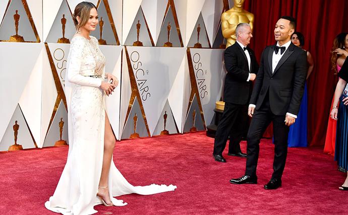 Cute Oscars Red Carpet Moments
