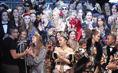 A Who's Who Guide to the 47 'Real' People Who Just Walked the Dolce & Gabbana Catwalk