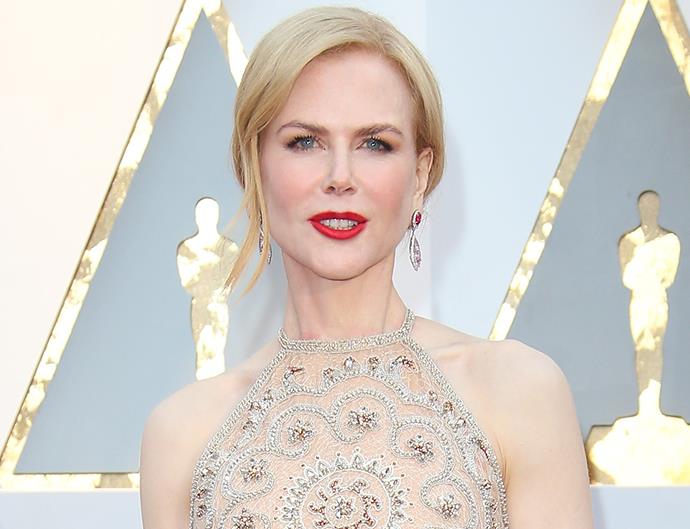 Nicole Kidman at the 2017 Oscars.