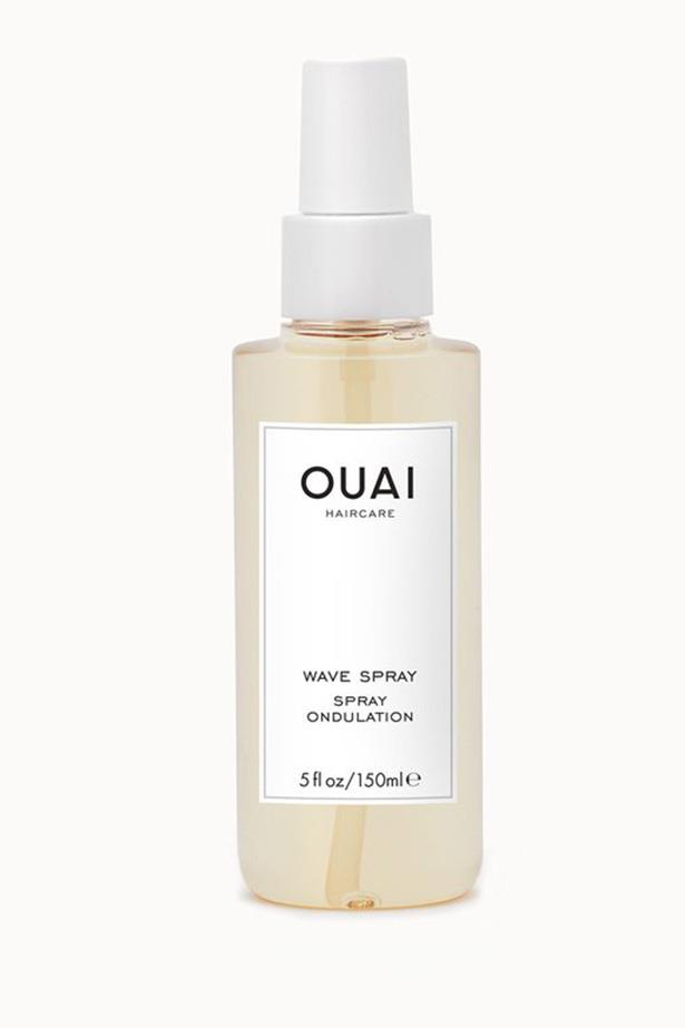 "This is the perfect formula to give fine or fluffy hair a little extra guts. It's such an <em>ELLE</em> office fave, that I don't even bother putting it away - it lives on my desk for regular reapplication."  — <em>Amy Starr, beauty & lifestyle director</em> <br> <br> Ouai Wave Spray, $26, at <a href="https://theouai.com/products/wave-spray">The Ouai</a>
