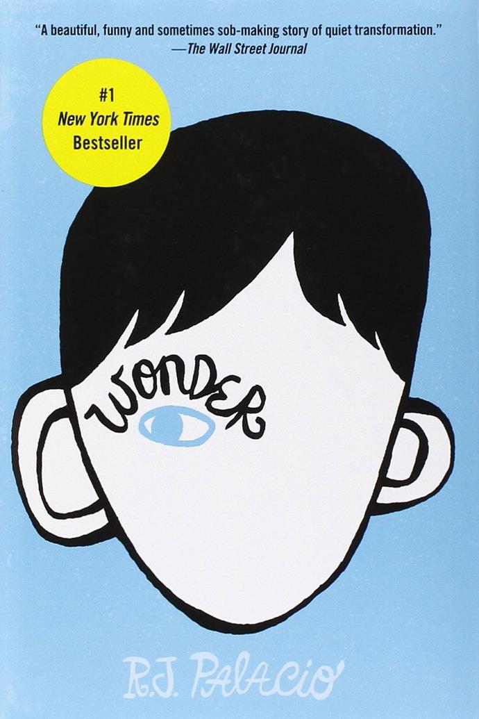 <p> <strong><em>Wonder</em> by R.J. Palacio</strong> <p> <strong>Release date: </strong>April 7, 2017 <p><strong>What it's about:</strong> Auggie has a facial deformity that cause his schoolmates to shun him. In <em>Wonder</em>, which is told from several different viewpoints, we learn how Auggie sees himself and how others see him. Heartbreaking yet inspiring, this is one for both kids and adults. <p> <strong>Who'll be in the film:</strong> Julia Roberts, Owen Wilson, Jacob Tremblay <p> <strong>If you liked this, try:</strong> <em>The One and Only Ivan</em> by Katherine Applegate, <em>Out of My Mind</em> by Sharon M. Draper