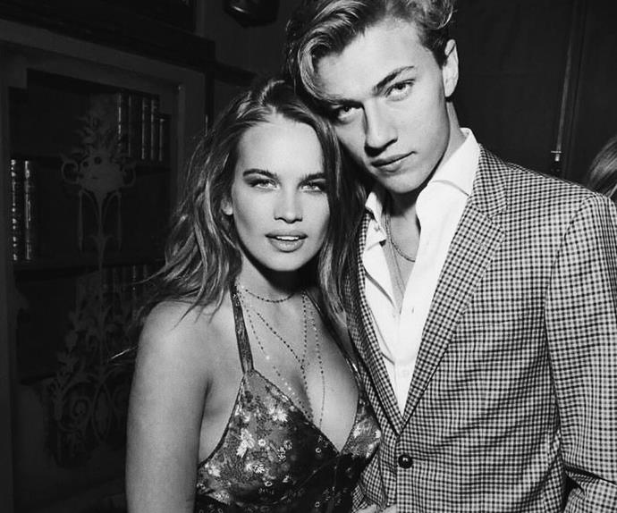 Lucky Blue Smith and Stormi Bree.