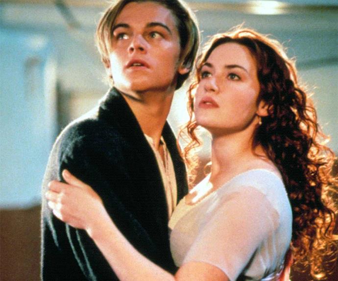 Kate Winslet and Leonardo DiCaprio.