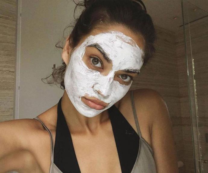 Phoebe Tonkin face mask