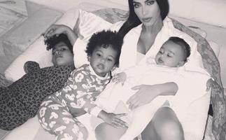 Kim Kardashian Hints That Chicago West Does In Fact Have A Middle Name And It's So Cute
