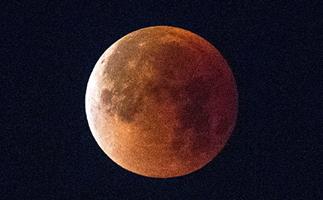 Red Blood Moon Lunar Eclipse