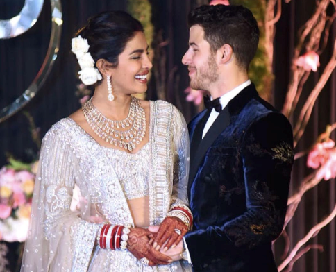 Priyanka Chopra Wore A Wedding Dress With A 22-Metre Veil And The Internet Lost It