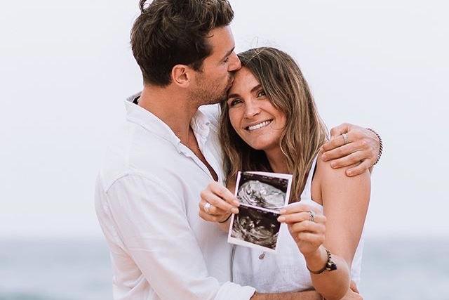 The Bachelor's Matty J and Laura Byrne Confirm Laura Is Pregnant With Their First Child