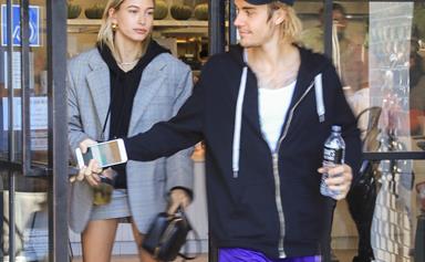 Justin Bieber Just Serenaded Hailey Bieber In The Street With A Stranger