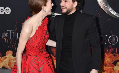 Kit Harington And Rose Leslie Were Actual Couple Goals At The ‘Game Of Thrones’ Season 8 Premiere
