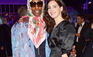 Lana del Rey and ASAP Rocky.