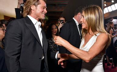 The Best Reactions To Brad Pitt And Jennifer Aniston's Blessed Reunion At The 2020 SAG Awards