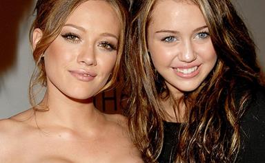 Hilary Duff And Miley Cyrus Had A Real Moment Together