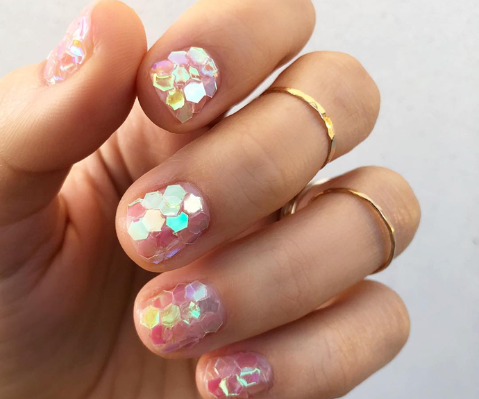 The 'Shatter Mani' Is The Nail Design We’re Asking For The Second Salons Open