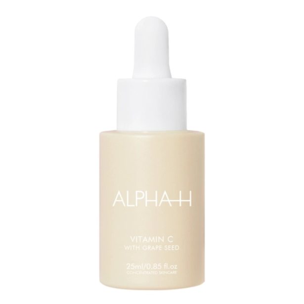 Vitamin C Serum with Grape Seed by Alpha-H, $59.46 at [Adore Beauty](https://fave.co/2IkKzmg|target="_blank"|rel="nofollow")