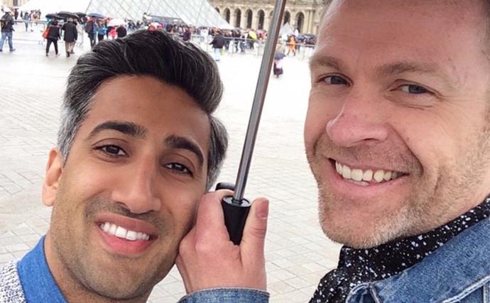 'Queer Eye's' Tan France and his husband Rob France.