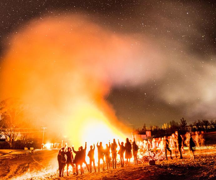 Orange 360 Winter Fire Festival 