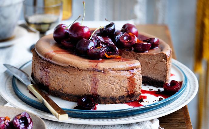 Black Forest cheesecake
