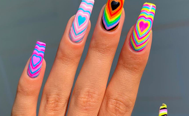 The 'Y2K Bubble Heart Manicure' Is The New Nostalgic Nail Trend To Try