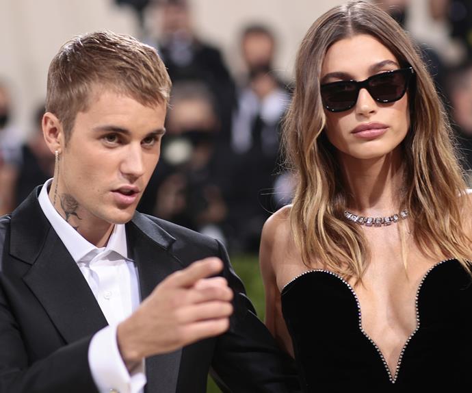 A Simple Gesture Between Justin & Hailey Bieber At The Met Gala Has Sparked A Bunch Of Pregnancy Rumours