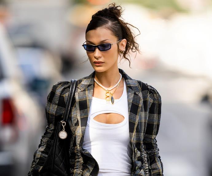 Bella Hadid’s Rebellious Style Choices Were A Conscious Move For Her Mental Health