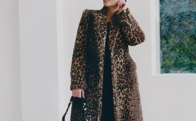 Kim Kardashian's Balenciaga Leopard Print Coat Is A Cool Weather Vibe, So Here's 6 More Affordable Options
