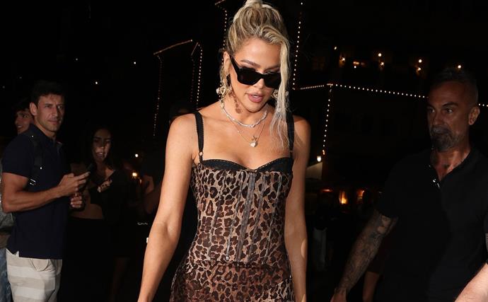 Leopard Print, Crucifixes And Gothic Symbolism — How The Kardashian Clan Are Dressing For Italy