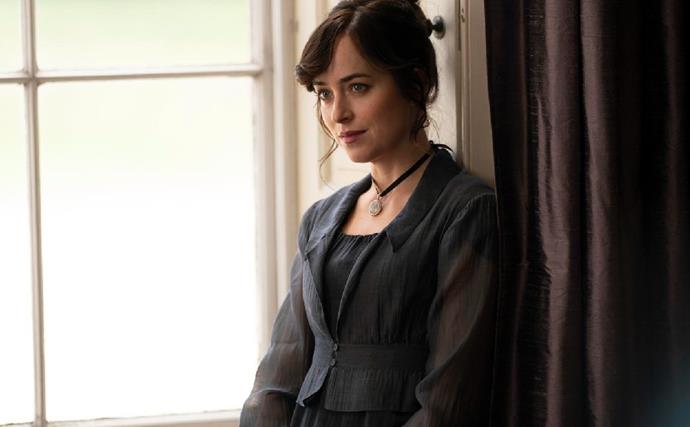The First Trailer For Dakota Johnson’s ‘Persuasion’ Is All About Long Lost Loves & Fleeting Glances