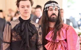 Harry Styles & Alessandro Michele Cement Their Sartorial Love Affair With New Gucci HA HA HA Collection