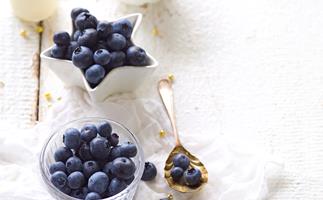 In season with Food magazine: blueberries