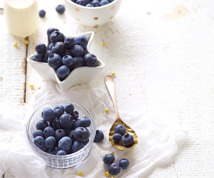 In season with Food magazine: blueberries