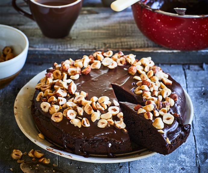 Chocolate surprise cake