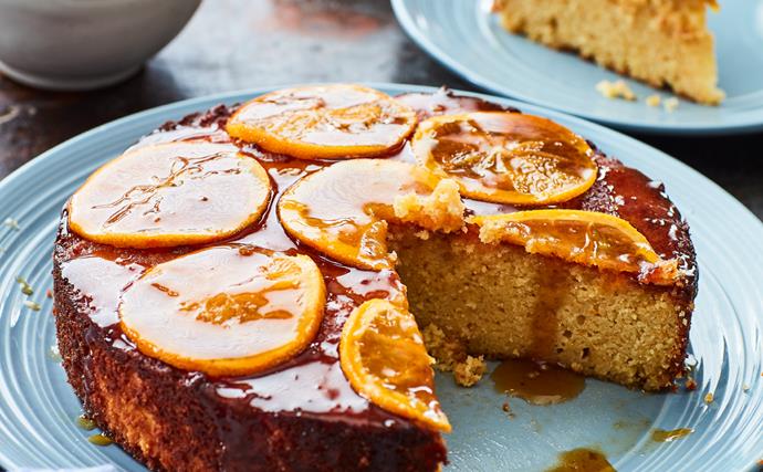 Gluten-free orange drizzle cake