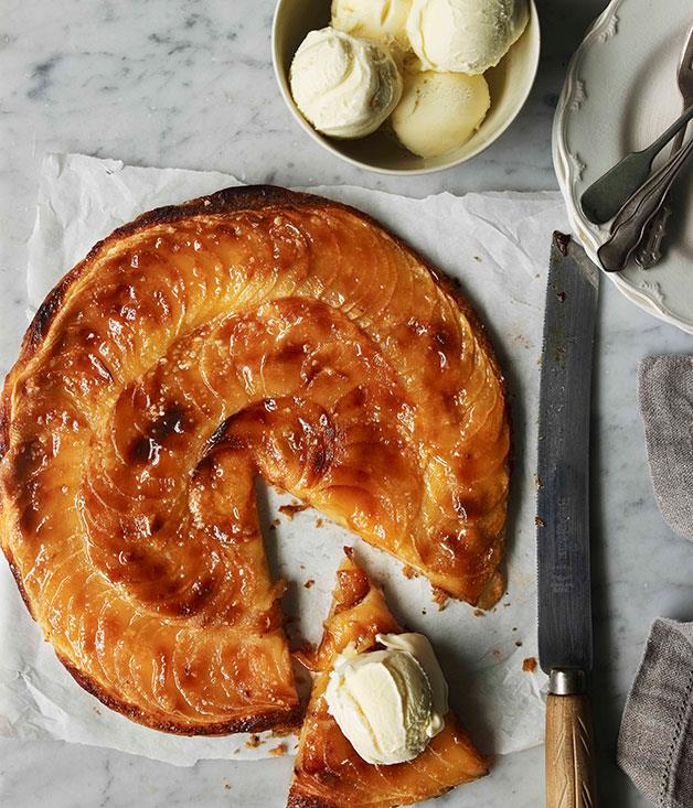 **[Fine apple tart](https://www.gourmettraveller.com.au/recipes/browse-all/fine-apple-tart-14194|target="_blank")**