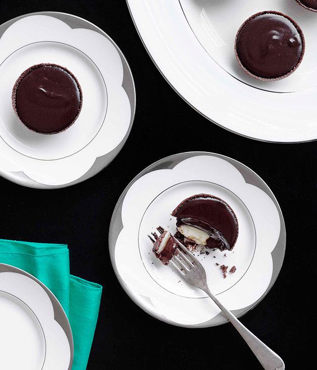 **[Mint chocolate tarts](https://www.gourmettraveller.com.au/recipes/chefs-recipes/mint-chocolate-tarts-7532|target="_blank")**
