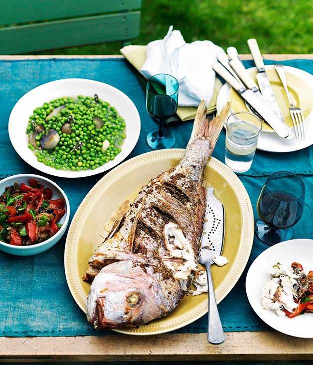 **[Whole snapper with peperonata](https://www.gourmettraveller.com.au/recipes/browse-all/whole-snapper-with-peperonata-10597|target="_blank"|rel="nofollow")**