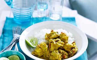 Southern Indian lobster curry