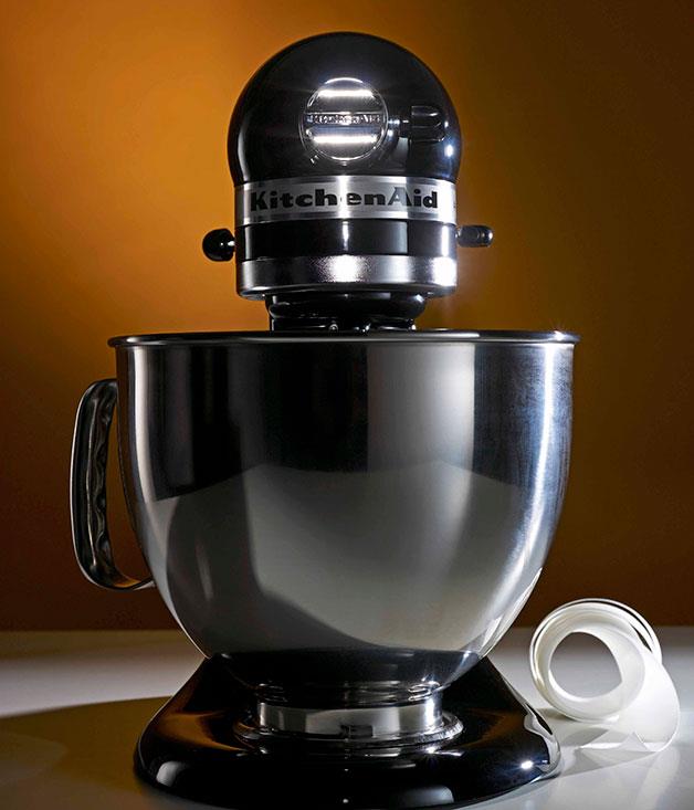 **Kitchenaid KSM150 stand mixer**
FOR AID IN THE KITCHEN  
  
What more can we say about this kitchen design touchstone? Its good looks are matched entirely by its utility. Extra points if you can lay hands on the elusive copper bowl. Kitchenaid KSM150 stand mixer, $795, 1800 990 990