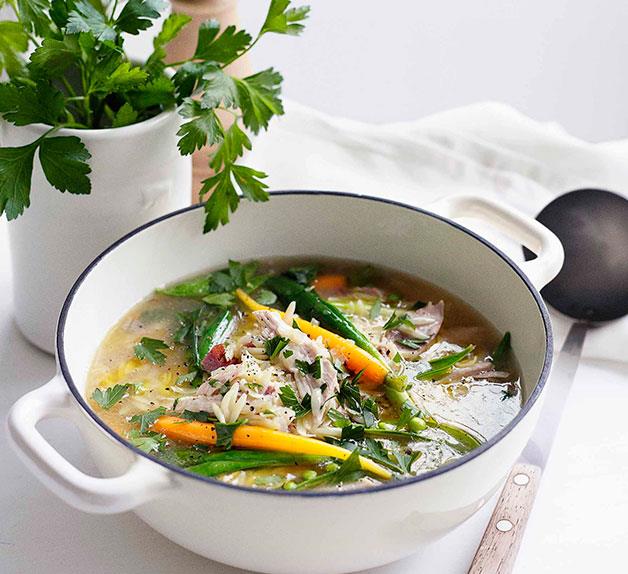 Spring chicken soup | Gourmet Traveller