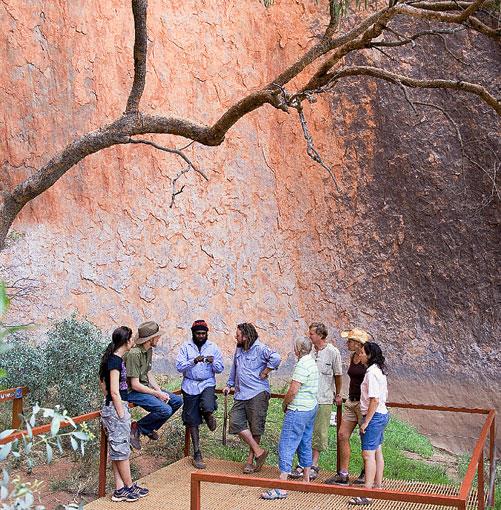 **Anangu Waai, NT**
**READERS' CHOICE AWARDS: BEST INDIGENOUS TOURISM EXPERIENCE**  
Winner: Anangu Waai, NT  
Runners-up: Kooljaman at Cape Leveque, WA; Guurrbi Tours, Qld  
A culture that only a generation ago was undervalued is now one of the country's biggest tourist drawcards, and the calibre of companies interpreting ancient Australia is world-class. The Uluru-based Anangu Waai has won this award for the third year, a tribute to their focus on promoting Anangu cultural, social and environmental values. Small group tours conducted in the Anangu's native language unlock the secrets of Uluru, from ancient rock paintings in caves at the base of the rock to the traditional skills that are the hallmark of life in the Red Centre. The Anangu's intricate knowledge of the land and the opportunity for visitors to hear those stories first-hand have established this operator as one of the country's best exponents of indigenous culture.  
**[ananguwaai.com.au](http://www.ananguwaai.com.au)**