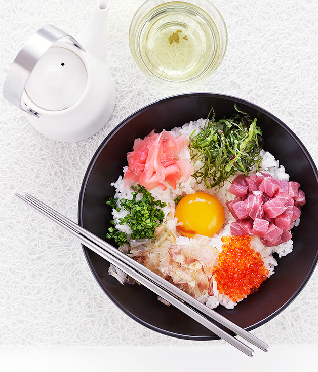 Japanese rice and egg recipe | Gourmet Traveller recipe :: Gourmet