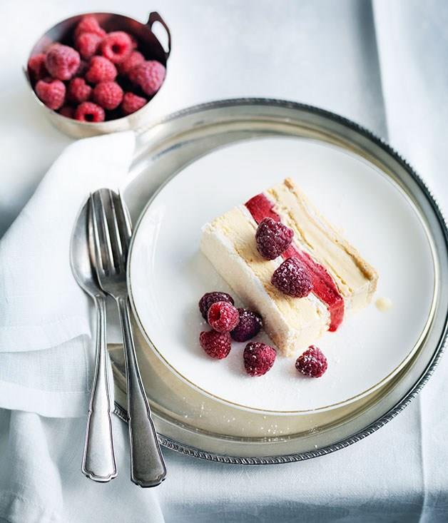 [Raspberry and vanilla vacherin**](https://www.gourmettraveller.com.au/recipes/chefs-recipes/raspberry-and-vanilla-vacherin-7941|target="_blank")